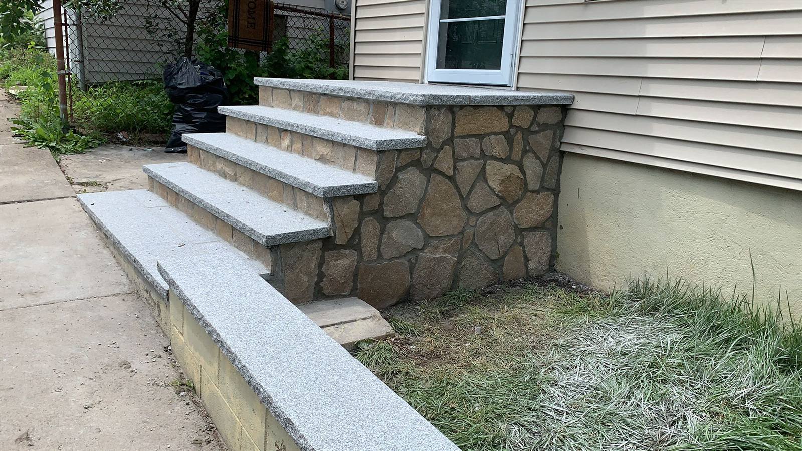 Granite treads detail, Massachusetts
